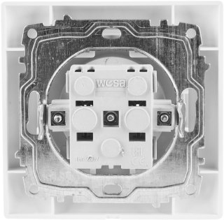 Gniazdo pojedyncze VCX WESA LC 07 Biały