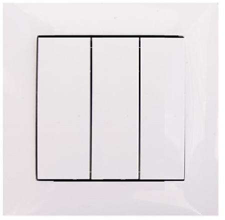 Łącznik potrójny VCX WESA LC 17 Biały