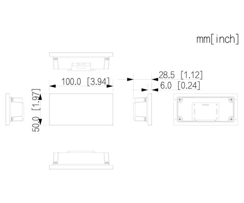 MODUŁ CZYTNIKA ZBLIŻENIOWEGO VTO4103F-MR1 DO MODUŁU VTO4103F DAHUA