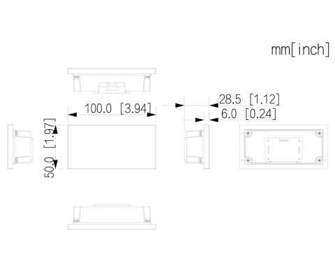 MODUŁ SYGNALIZACJI STANU VTO4103F-ML DO MODUŁU VTO4103F DAHUA