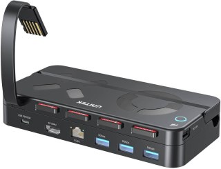 Unitek Stacja dokująca do Nintendo Switch, PD 100W, HDMI 4K, RJ-45, czytnik kart