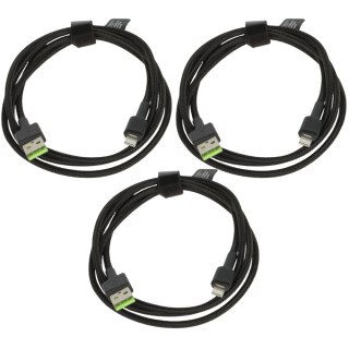 ZESTAW PRZEWODÓW KABGCSET05 Ray 3 x 1.2 m Green Cell