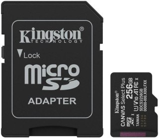 Karta pamięci microSD Kingston Canvas Select Plus microSDXC C10 UHS-I 256GB