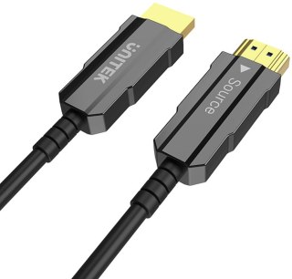 Unitek Kabel optyczny HDMI 2.0 AOC 4K 60Hz 10 m