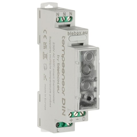 CZUJNIK TEMPERATURY TEMP-SENSOR-DIN/BLEBOX Wi-Fi BleBox