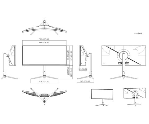 MONITOR GAMINGOWY LM30-E330CA 30 " DAHUA