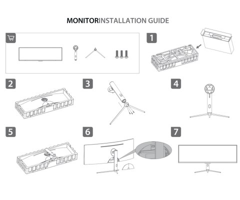 MONITOR GAMINGOWY LM49-EW410CA DQHD 49 " DAHUA