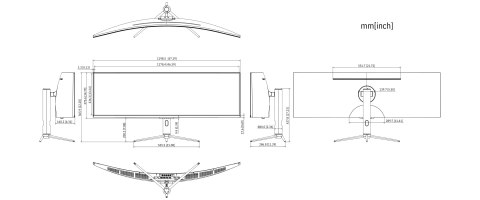 MONITOR GAMINGOWY LM49-EW410CA DQHD 49 " DAHUA
