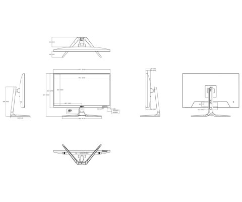 MONITOR HDMI, DP, AUDIO LM27-F400 27 " DAHUA
