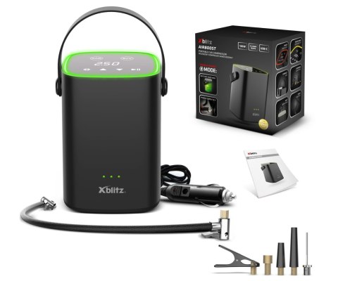 PRZENOŚNY KOMPRESOR SAMOCHODOWY XB-AIRBOOST 120 W Xblitz