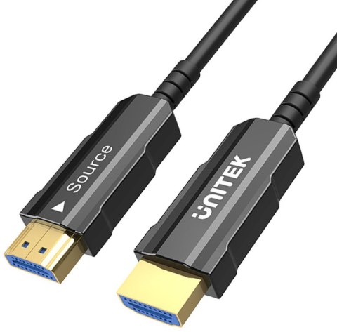 Unitek Kabel optyczny HDMI 2.0 AOC 4K 60Hz 15 m