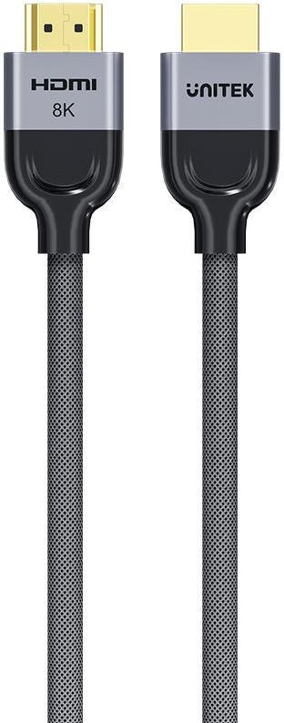Unitek przewód 8K LUX HDMI 2.1 oplot 1M