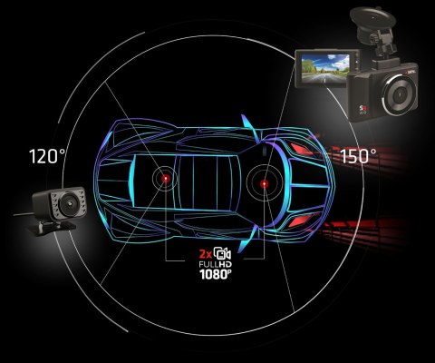 WIDEOREJESTRATOR SAMOCHODOWY XB-S10-DUO Xblitz