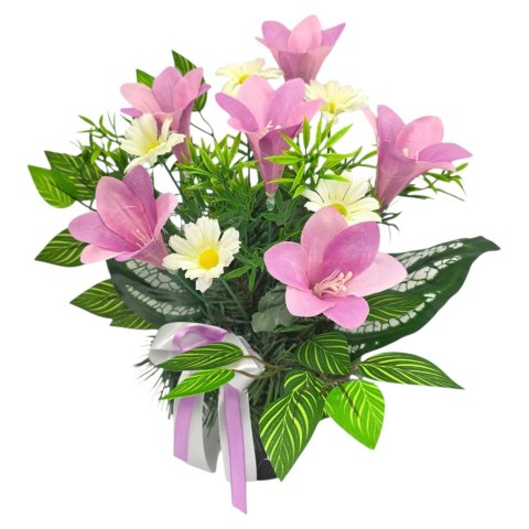 BUKIET WKŁAD DO WAZONU KWIATY NA CMENTARZ GRÓB WSZYSTKICH ŚWIĘTYCH