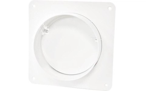 ŁĄCZNIK KANAŁU OKRĄGŁEGO Z ZAWOREM ZWROTNYM I KOŁNIERZ 100MM