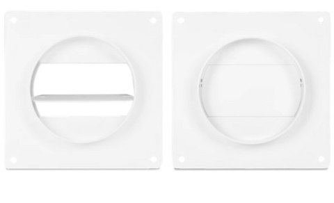 ŁĄCZNIK ZMIENNY KANAŁU PŁASK. 110*55 Z ZAW. ZWROTNYM 100MM