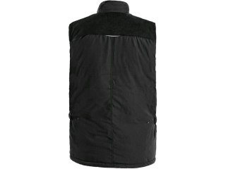 BEZRĘKAWNIK OCIEPLANY CXS OHIO CZARNY ROZMIAR XXL