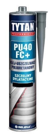 KLEJ USZCZELNIACZ POLIURETANOWY PU 40 FC 300ML CZARNY TYTAN