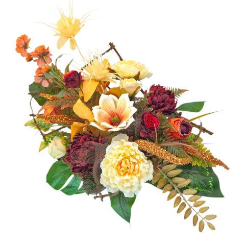 Komplet stroiki na cmentarz grób bukiet donica na wszystkich świętych