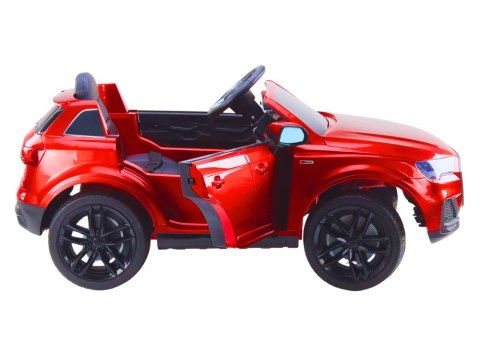 Auto Na Akumulator Audi Q7 Czerwone Lakierowane