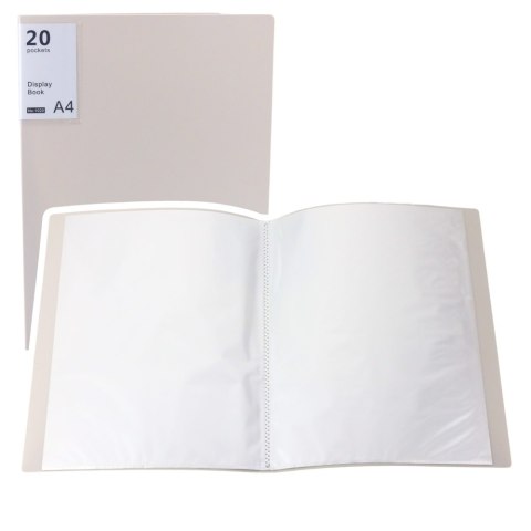 Teczka Z Koszulkami Album Ofertowy 20 Stron A4 Beżowa