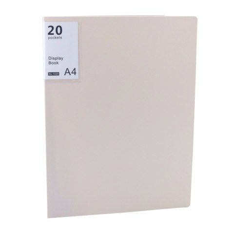 Teczka Z Koszulkami Album Ofertowy 20 Stron A4 Beżowa