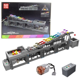 Klocki Konstrukcyjne Tor Na Kulki Z Silnikiem Elektrycznym 1038 el.