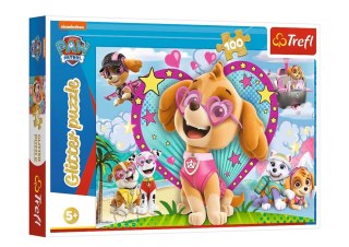Puzzle - 100 - W Blasku Skye - Psi Patrol - Trefl 14818