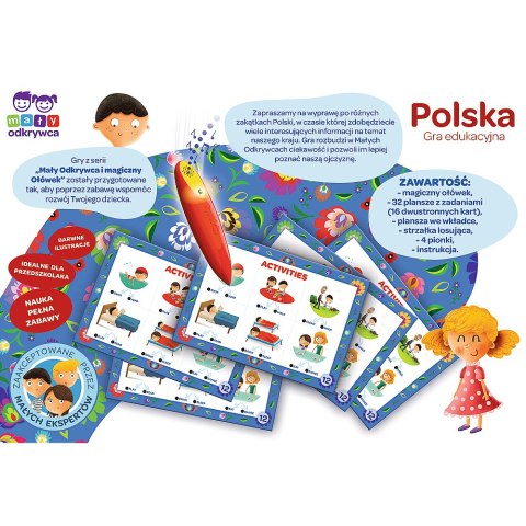 Gra Edukacyjna Magiczny ołówek Polska Trefl 02114
