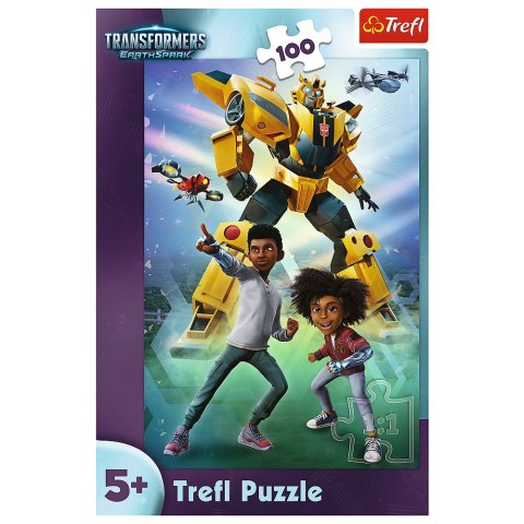 Puzzle - 100 - Drużyna Transformers - Trefl 16457