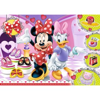 Puzzle - 100 - Myszka Minnie i błyskotki - Trefl 14820
