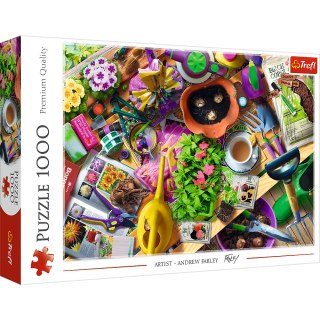 Puzzle - 1000 - Porządki w ogrodzie - Trefl 10927