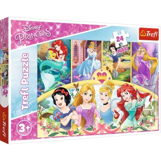Puzzle - 24 Maxi - Magia wspomnień - Disney Princess - Trefl 14294