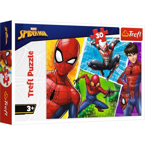 Puzzle - 30 - Spider-Man i Miguel - Trefl 18242