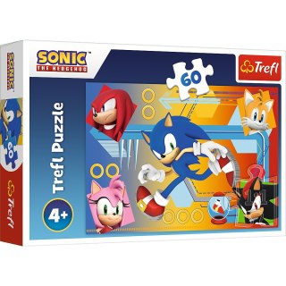 Puzzle - 60 - Sonic w akcji - Trefl 17387