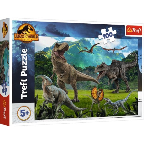 Puzzle - 100 - Park Jurajski - Universal Jurrasic World - Trefl 16441