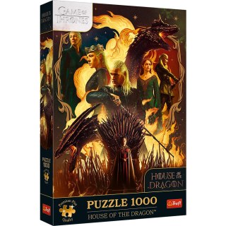 Puzzle - 1000 Premium Plus - Ród Smoka - Trefl 12068