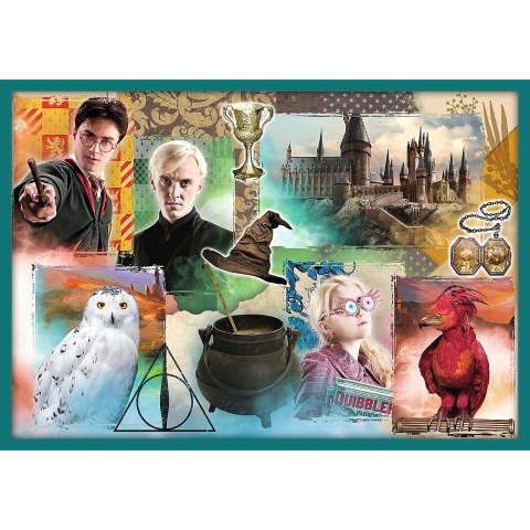 Puzzle - 10w1 - Harry Potter - W świecie Harrego Pottera - Trefl 90392