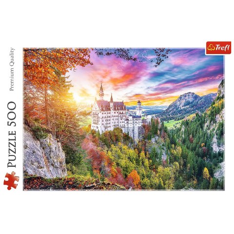 Puzzle - 500 - Widok na zamek Neuschwanstein - Niemcy - Trefl 37427