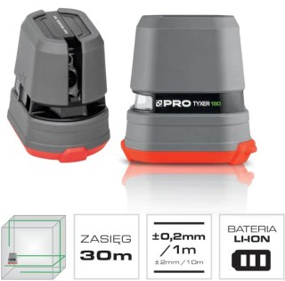 LASER KRZYŻOWY TYXER 180G