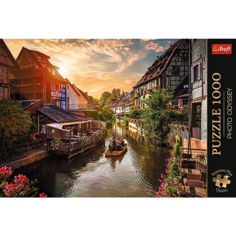 Puzzle - 1000 Premium Plus - Mała Wenecja w Colmar - Francja - Trefl 10816
