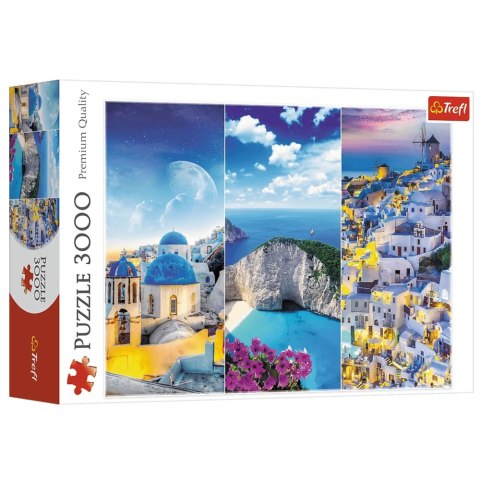 Puzzle - 3000 - Greckie wakacje - Trefl 33073