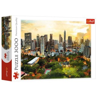 Puzzle - 3000 - Zachód Słońca w Bangkoku - Trefl 33060