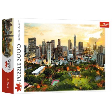 Puzzle - 3000 - Zachód Słońca w Bangkoku - Trefl 33060
