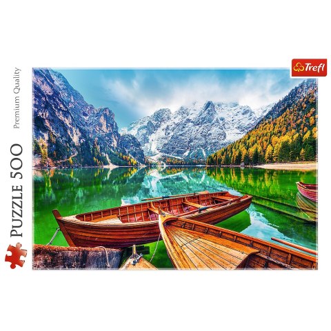 Puzzle - 500 - Jezioro Braies - Włochy - Trefl 37486