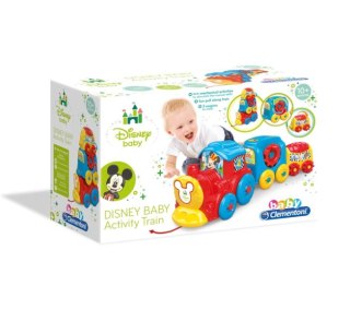 Zestaw Pociąg Lokomotywa Wagoniki Myszka Miki Baby Disney Clementoni 17168