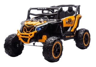Pojazd na akumulator M2 Żółty 4x4