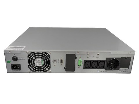 Zasilacz awaryjny UPS RACK typu ONLINE 2KVA (2000VA) 1600W 4x 7AH do szafy rack AVIZIO POWER