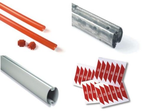 Szlaban NICE M7BAR - zestaw do 6 metrów