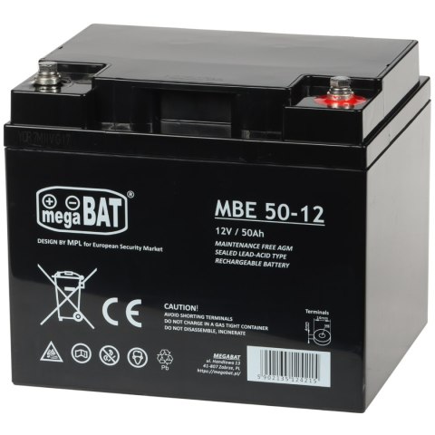 AKUMULATOR 12V/50AH-MB megaBAT